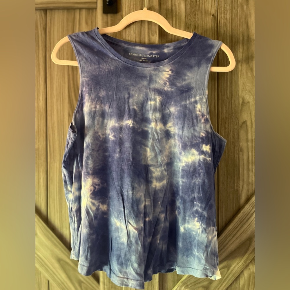 Spiritual gangster muscle tee